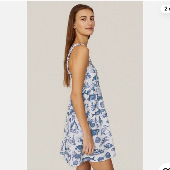 Show me your mumu “Sailing Seas” babydoll dress - Picture 2 of 12